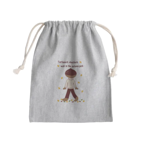 とっくりくんの秋散歩 Mini Drawstring Bag