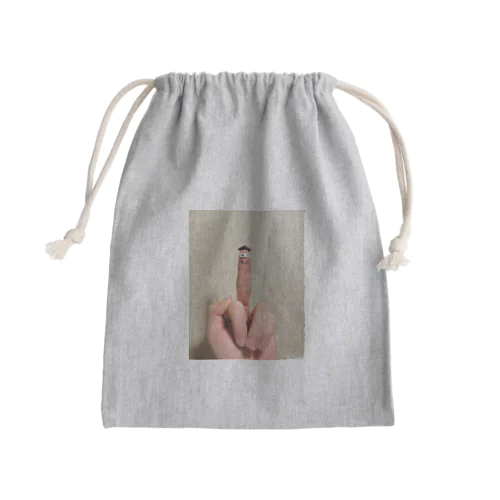 プルタブ博士 Mini Drawstring Bag