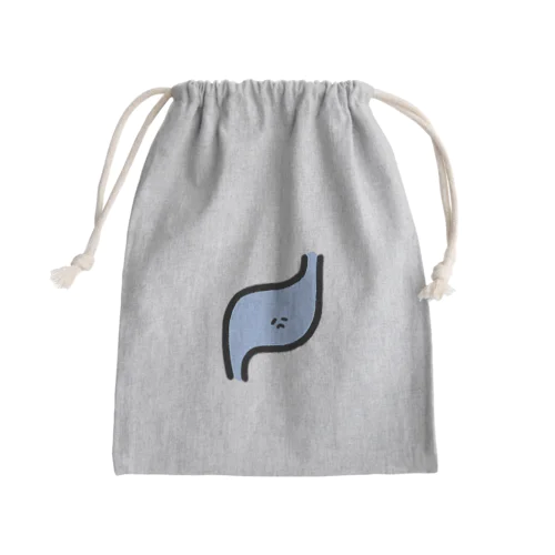 しょんぼりな胃 Mini Drawstring Bag