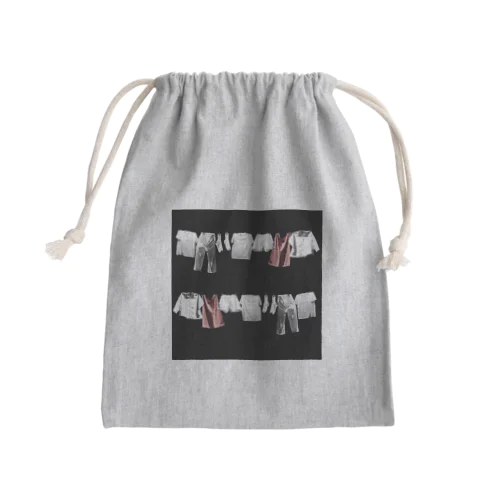 か Mini Drawstring Bag