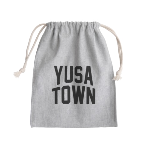 遊佐町 YUSA TOWN Mini Drawstring Bag