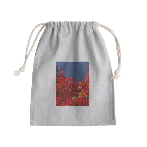 201910281443002　燃え上がる赤 Mini Drawstring Bag