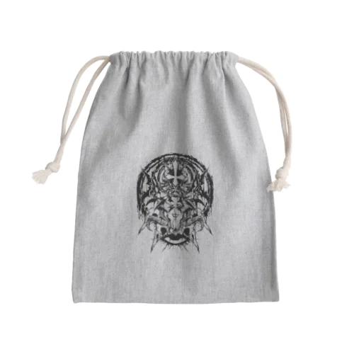 聖痕　黒 Mini Drawstring Bag