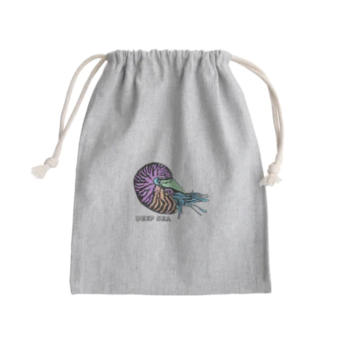 オウムガイ【深海魚シリーズ】DEEPSEA Mini Drawstring Bag