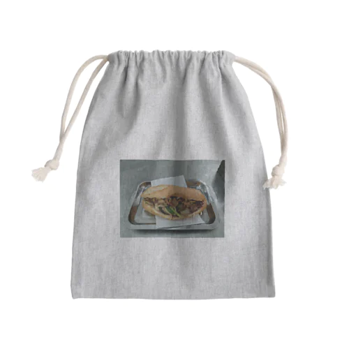 旧市街で食べたバインミー Mini Drawstring Bag