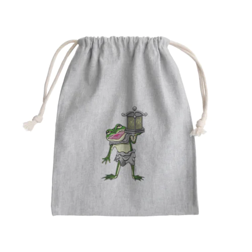 天燈鬼トノサマガエルちゃん Mini Drawstring Bag