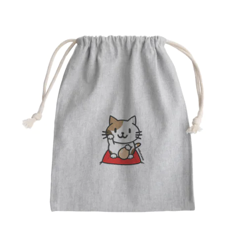 manekineko Mini Drawstring Bag