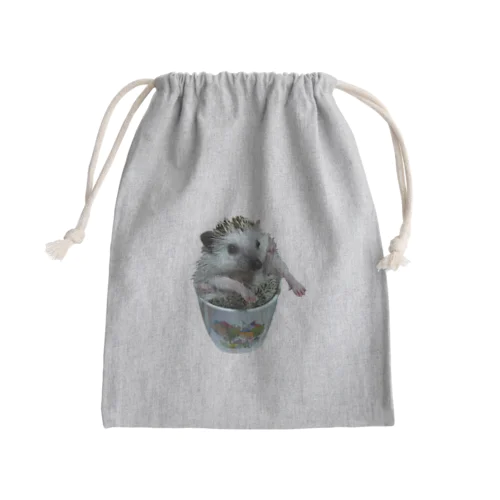 うちの子(まぐハリ) Mini Drawstring Bag