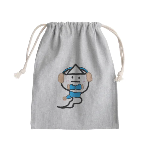 寒がりうらりん Mini Drawstring Bag