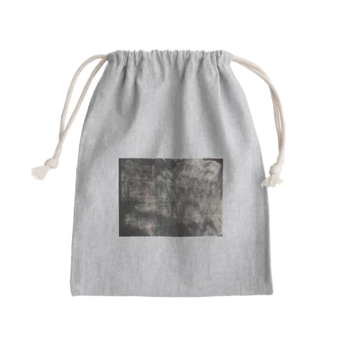 光に透ける織物 Mini Drawstring Bag