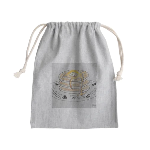 ホットケーキ Mini Drawstring Bag