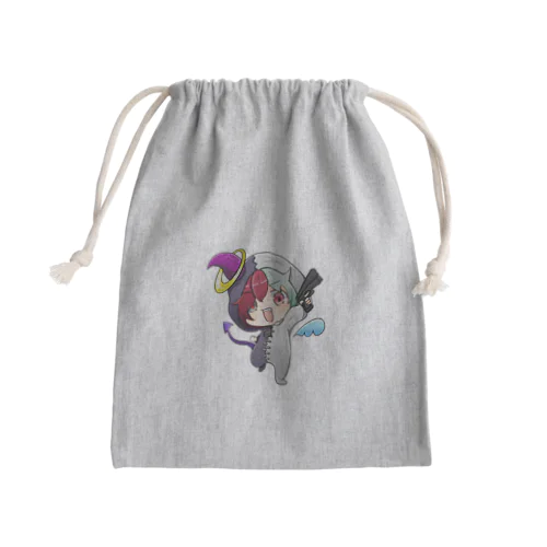 ゆらふグッズ Mini Drawstring Bag
