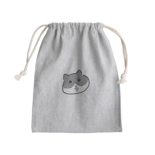 ぬこ Mini Drawstring Bag