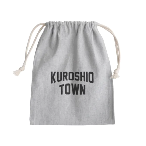 黒潮町 KUROSHIO TOWN Mini Drawstring Bag