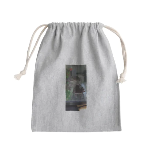 ウーパールーパー　仲良しコンビ Mini Drawstring Bag