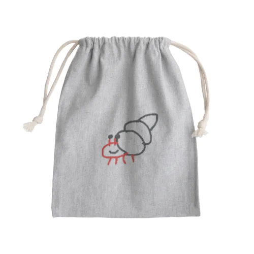 ヤドカリ Mini Drawstring Bag