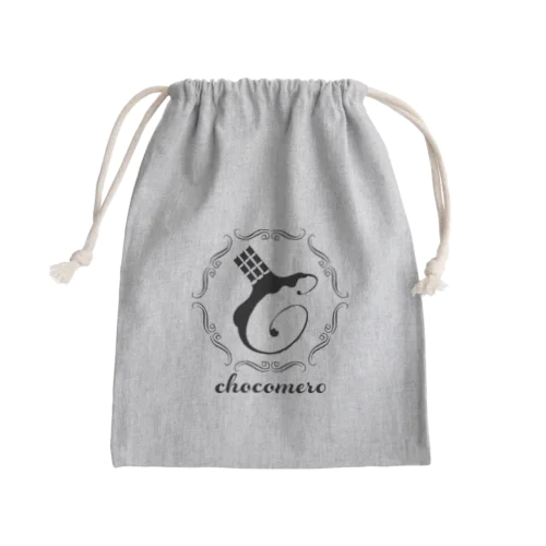 チョコメロのロゴ Mini Drawstring Bag