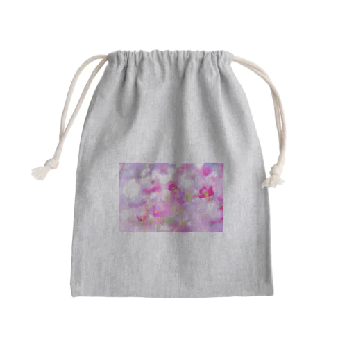 ピンクノコスモス Mini Drawstring Bag