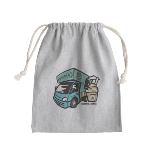 キッチンカー Mini Drawstring Bag