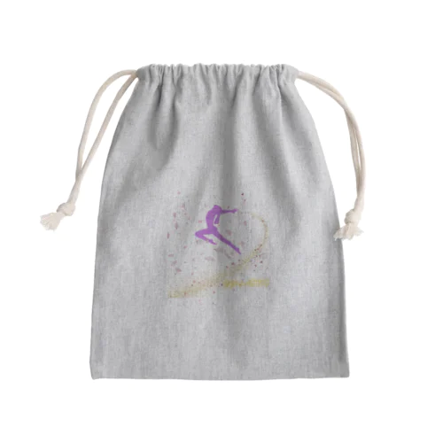 gymnastics　体操　器械体操 Mini Drawstring Bag