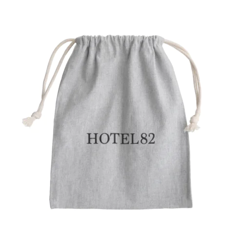 ラブホテル 　お部屋パネル（前面ロゴ） Mini Drawstring Bag