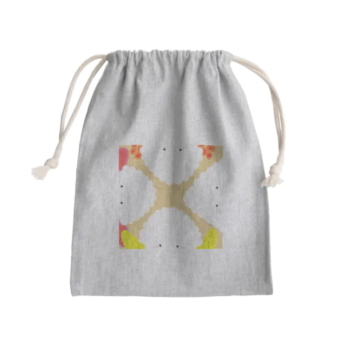 おにぎりたち Mini Drawstring Bag