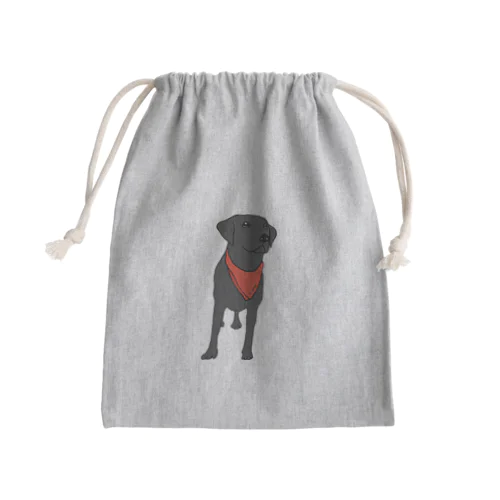 Labradorごん Mini Drawstring Bag