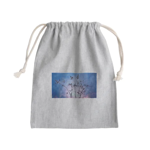 Autumn Mini Drawstring Bag