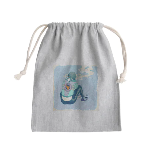 smoky Mini Drawstring Bag