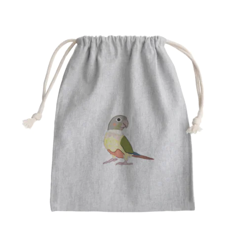 ウロコインコ Mini Drawstring Bag