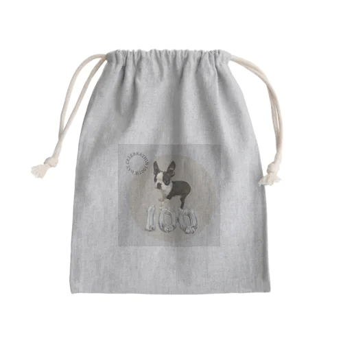 【GIONA 生後100日記念】GIONA100グッズ Mini Drawstring Bag