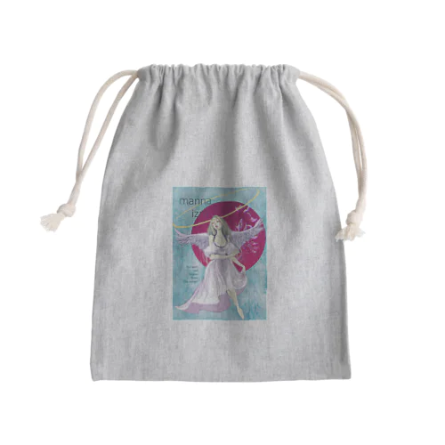 皆既月食の夜に Mini Drawstring Bag