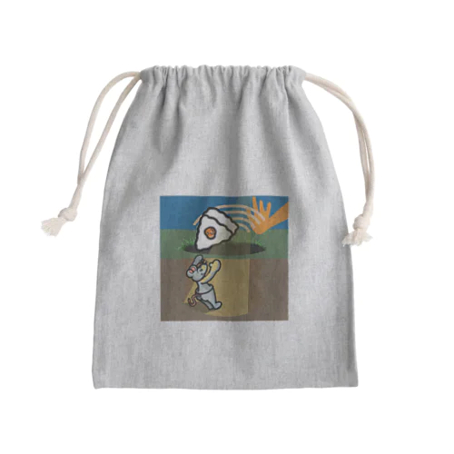 おむすび　ころりん　すっとんとん Mini Drawstring Bag