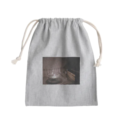 おやすみキャンドル Mini Drawstring Bag