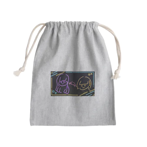 ネオわーゆう Mini Drawstring Bag