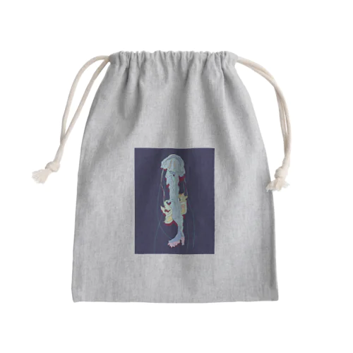 クラゲ Mini Drawstring Bag