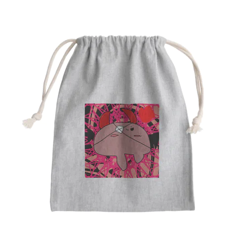 アクマんじゅう Mini Drawstring Bag