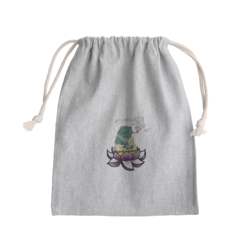 蛙さん Mini Drawstring Bag