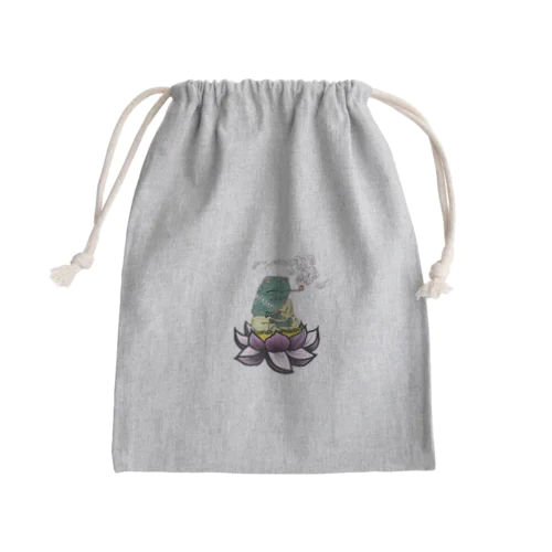 蛙さん Mini Drawstring Bag