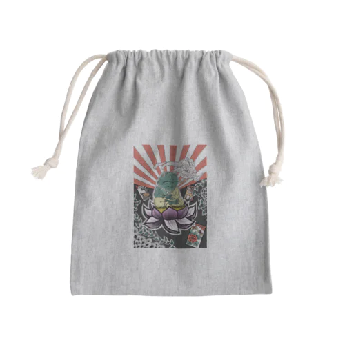 蛙さん2 Mini Drawstring Bag
