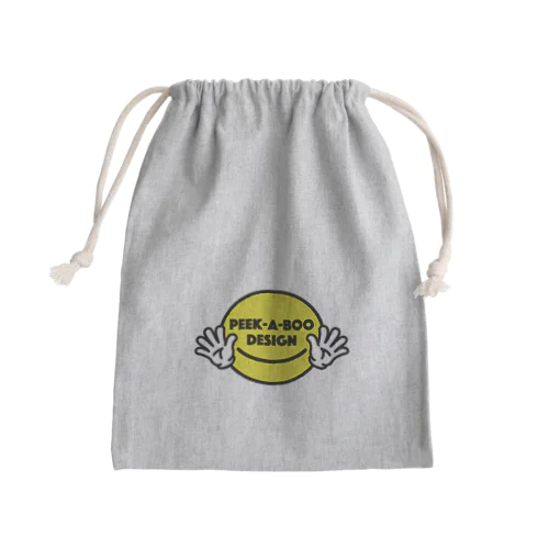 いないいないばぁ Mini Drawstring Bag