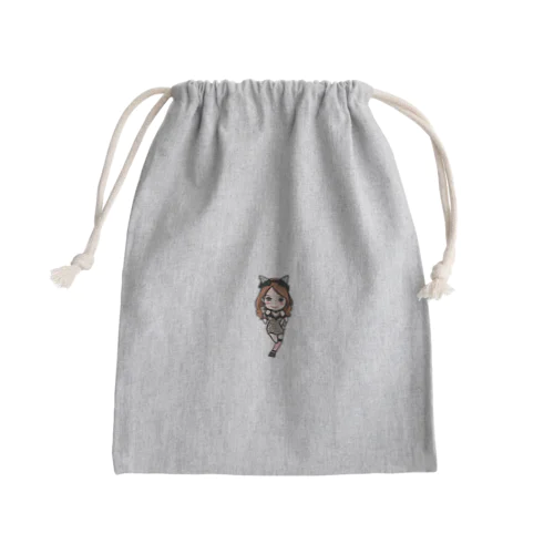 女豹うららん Mini Drawstring Bag