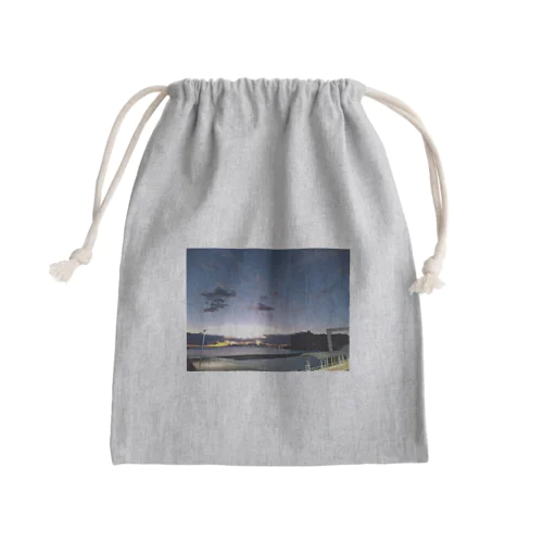 千葉港中央区 Mini Drawstring Bag