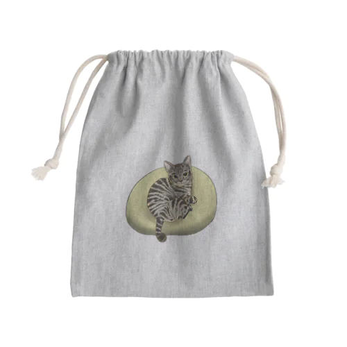 ゆず Mini Drawstring Bag