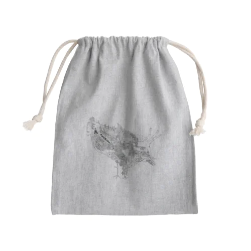 突然変異 Mini Drawstring Bag