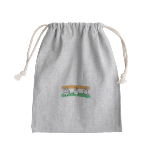 インドの神さま Mini Drawstring Bag