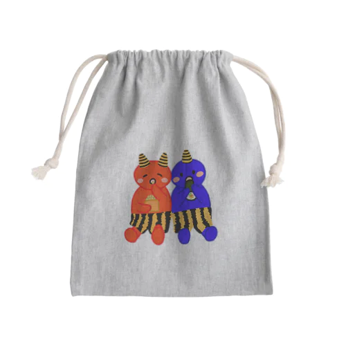 仲良し小鬼ちゃん① Mini Drawstring Bag