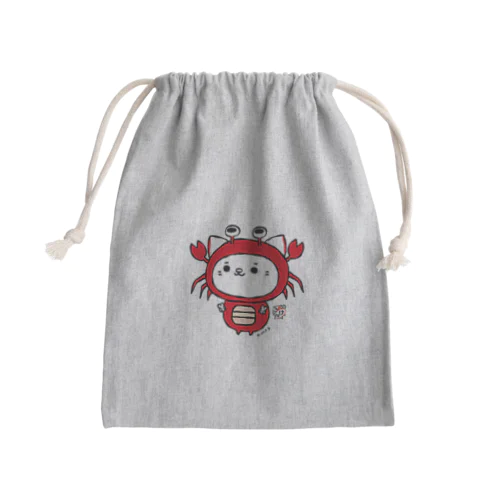 にゃんころげ#0004 Mini Drawstring Bag