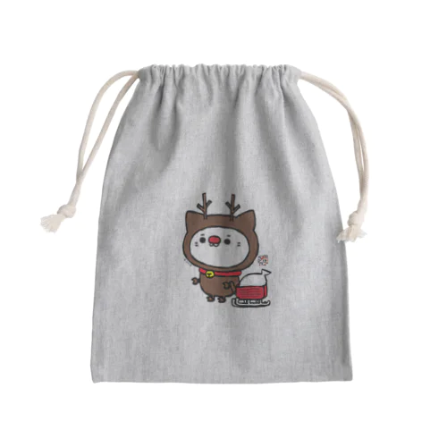 にゃんころげ#0015 Mini Drawstring Bag