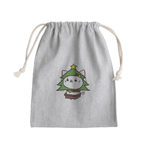 にゃんころげ#0016 Mini Drawstring Bag